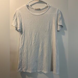 Active Basic White Short Sleeve Crew Tee